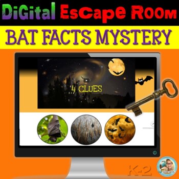 Halloween activities bats escape room