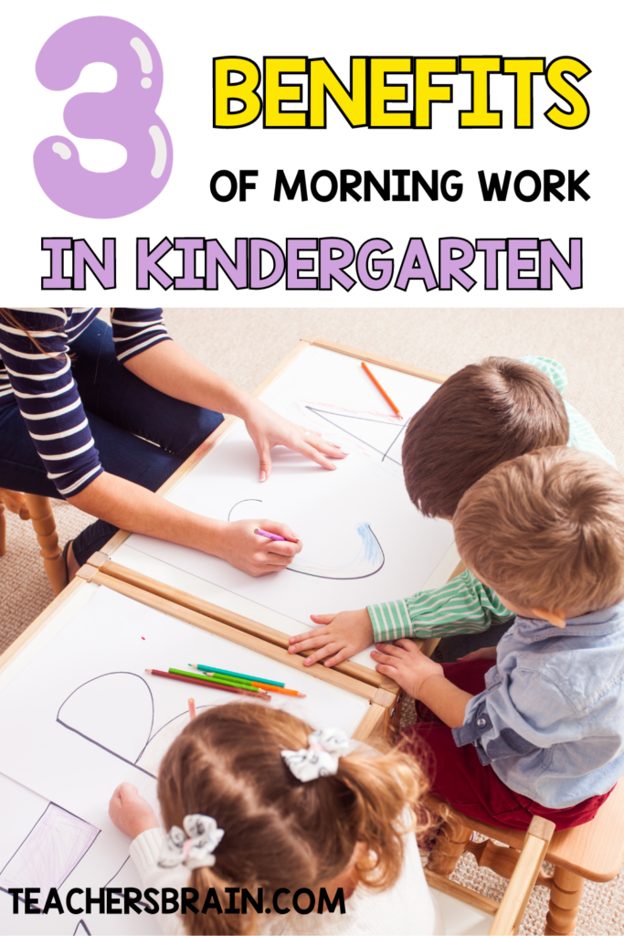 kindergarten morning work