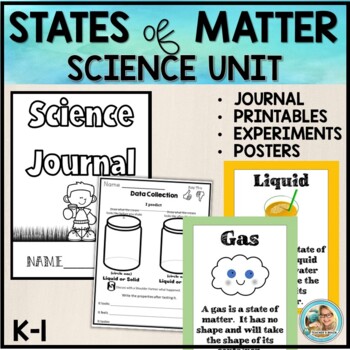 kindergarten science states of matter activities