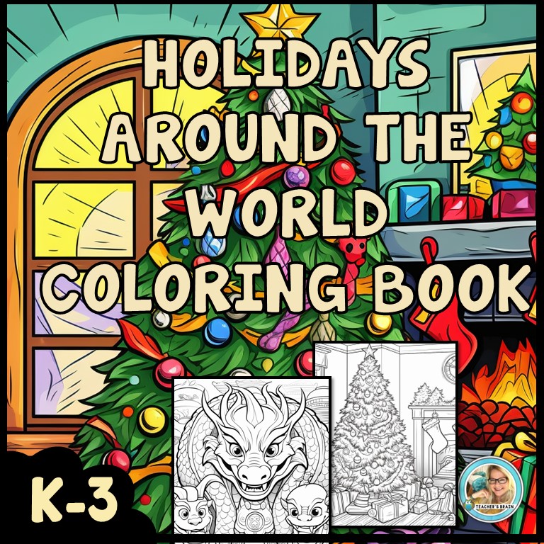 Winter Coloring Pages | Holidays Around the World | Christmas Printables
