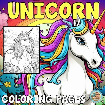 unicorn coloring pages for kids brain breaks