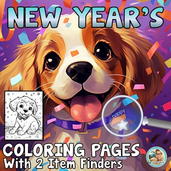 New year's coloring pages
