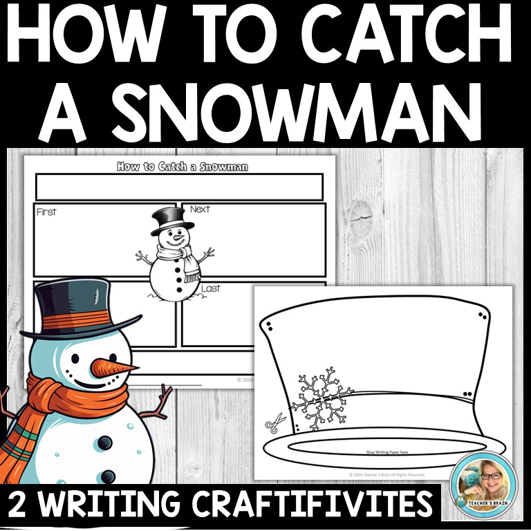How to CATCH a Snowman Activities | Writing | Build a Trap - Image 3