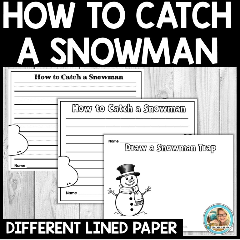 How to CATCH a Snowman Activities | Writing | Build a Trap - Image 4