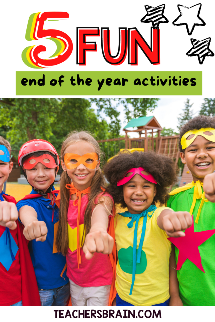 end of the year activities