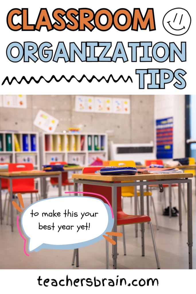 classroom organization tips