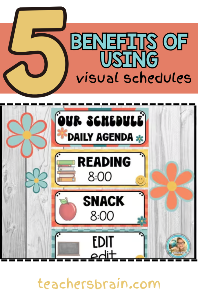 visual schedule benefits