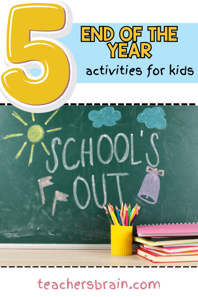 end of the year activities