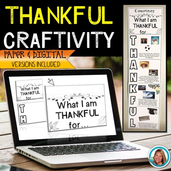 Thankful Craft Print and Digital