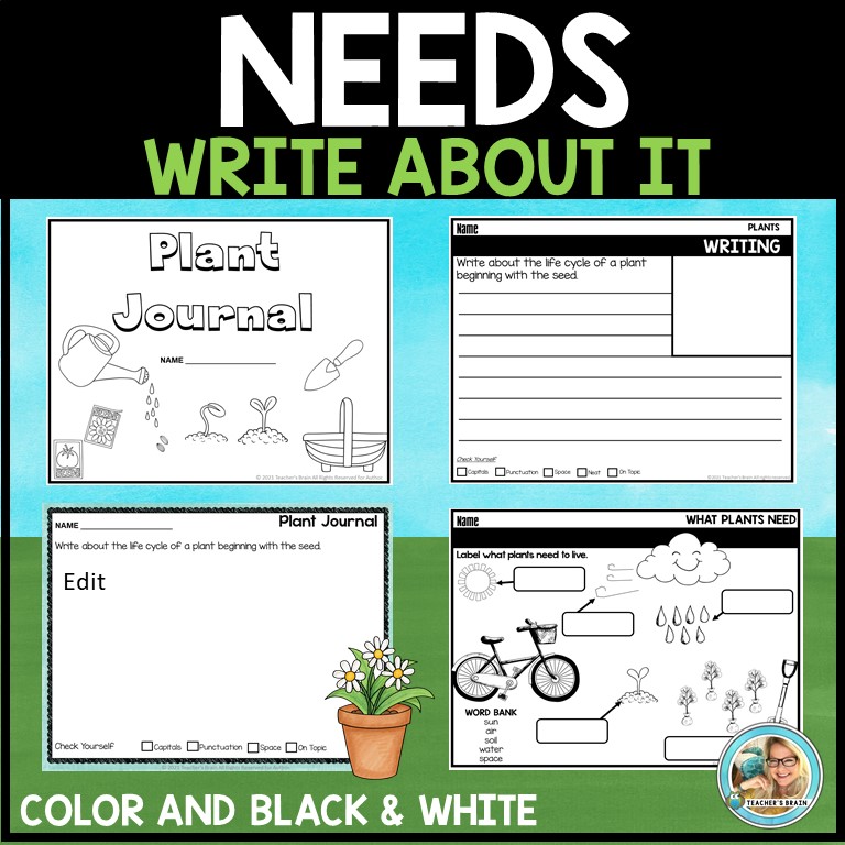 Plants Unit | Life Cycle | Parts Google Slides & Print Option - Image 3