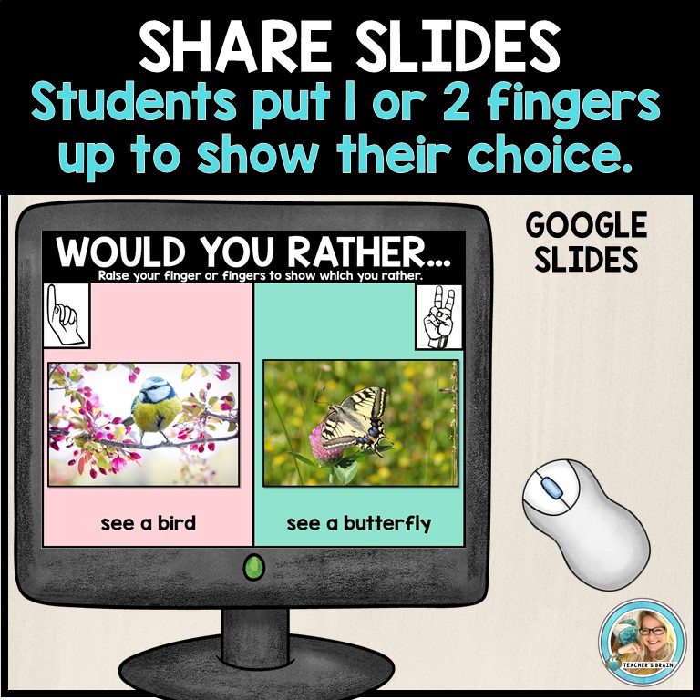 Would You Rather SPRING THEMED | Google Slides | Writing - Image 2