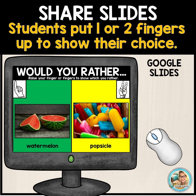 Would You Rather SUMMER THEMED | Google Slides | Writing - Image 2