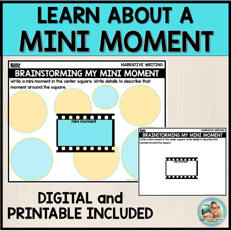 Personal Narrative Writing Unit for First Grade - Google Slides - Image 3