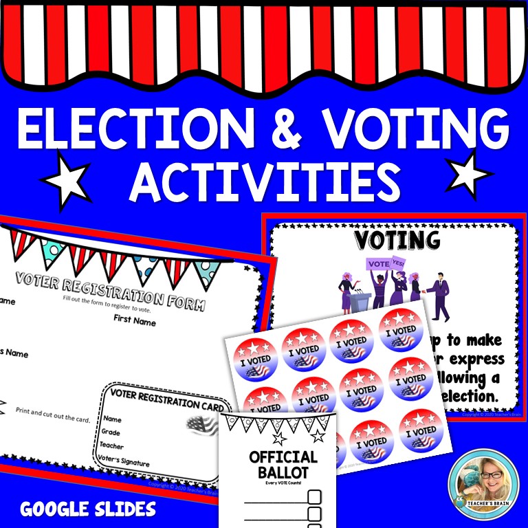 Presidential Election Activities | VOTING Ballot Process | Print or Digital