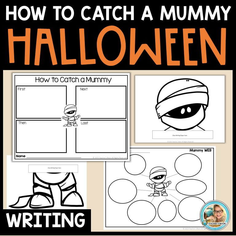 How to CATCH a Mummy Writing Activities | Trap | Craft - Image 2