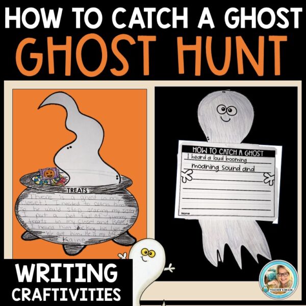 How to CATCH a GHOST Writing Activities | Trap | Craft