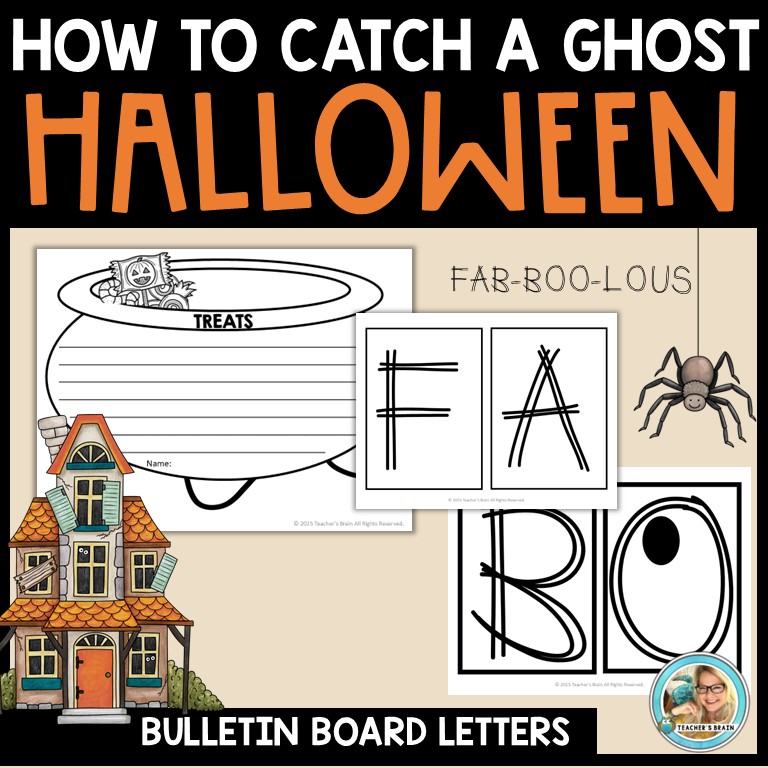How to CATCH a GHOST Writing Activities | Trap | Craft - Image 4