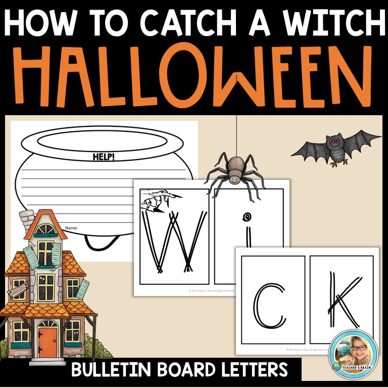 How to CATCH a WITCH Writing Activities | Trap | Craft - Image 4