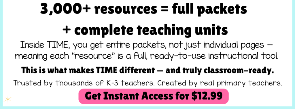 TIME Teaching Ideas Made Easy