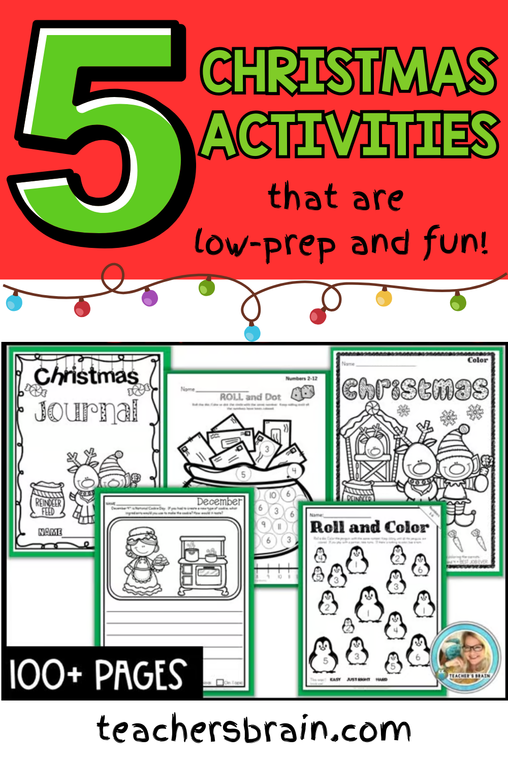 low prep christmas activities