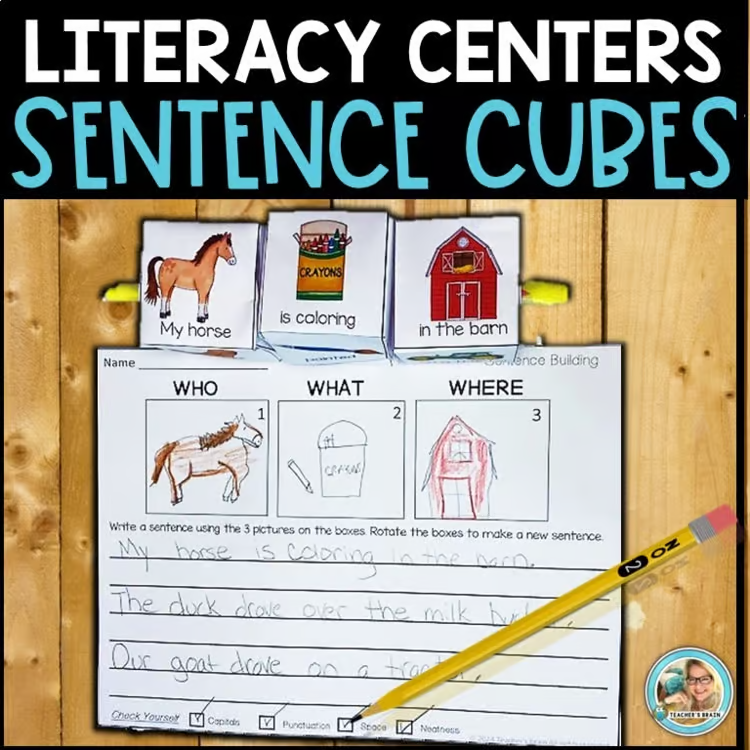 sentence building activities