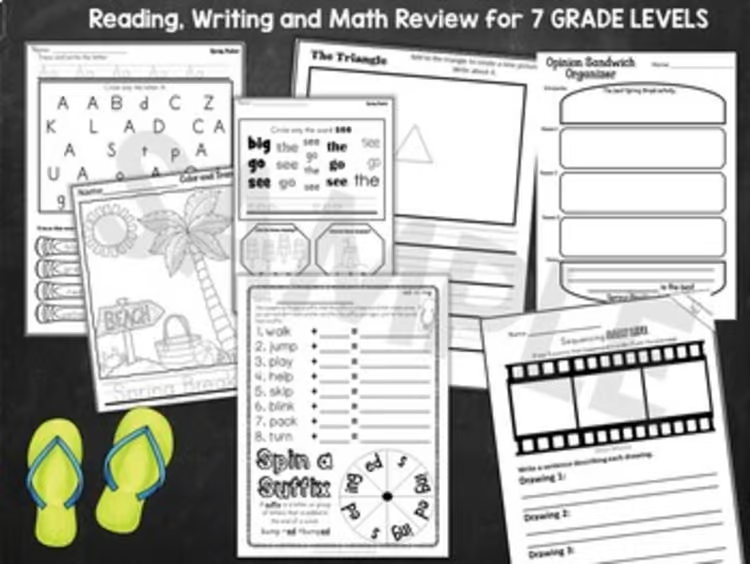 spring break packets