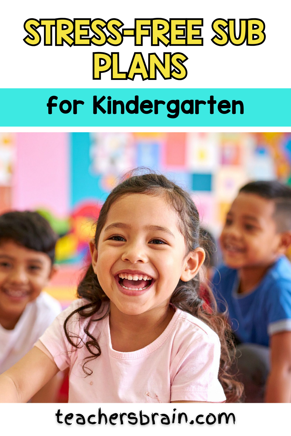 sub plans for kindergarten