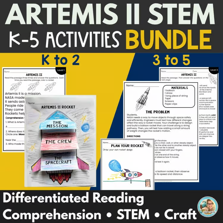 Artemis II STEM activities