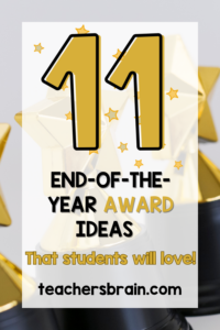 end of the year award ideas