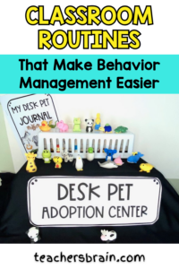 elementary classroom routines that make behavior management easier