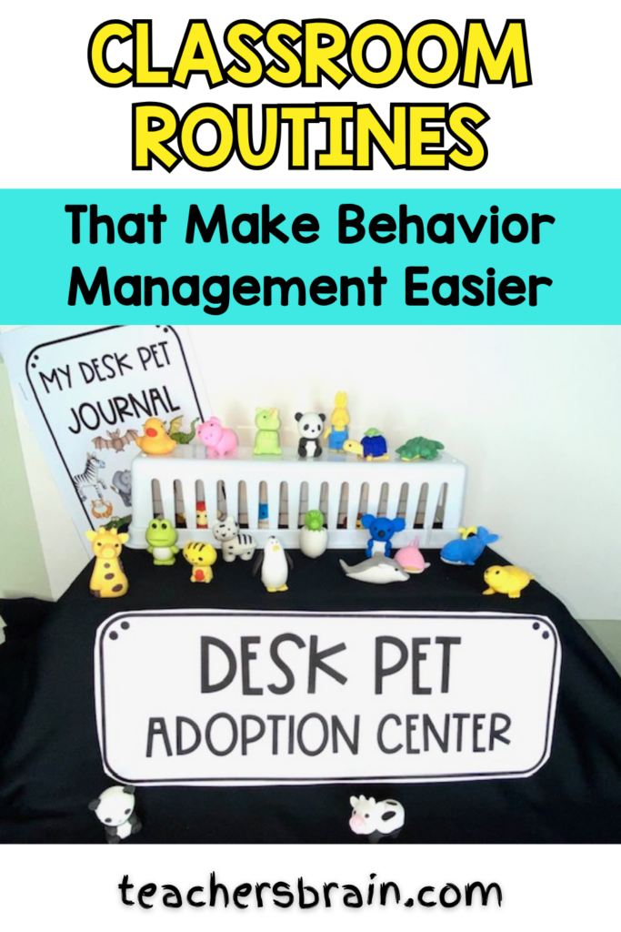 elementary classroom routines that make behavior management easier