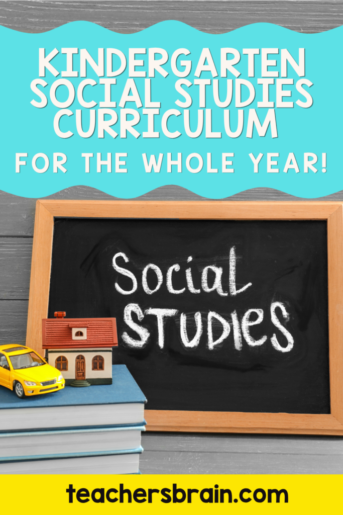 kindergarten social studies curriculum