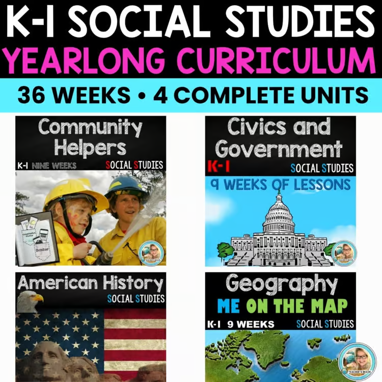 kindergarten social studies curriculum