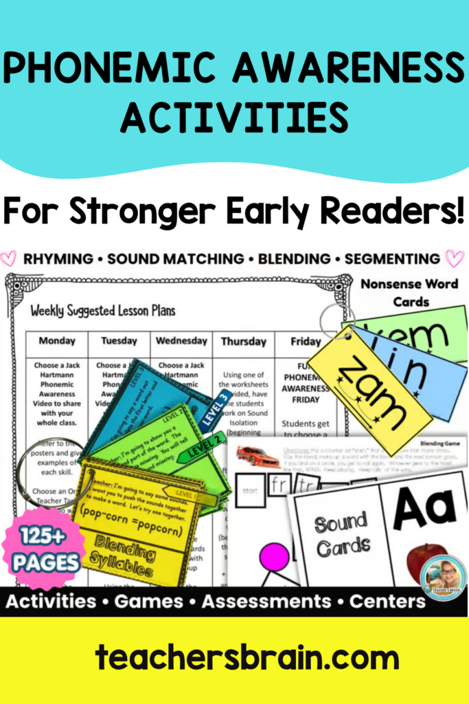 Phonemic awareness assessment for identifying student strengths and learning needs