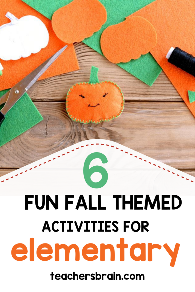 fall activities for elementary