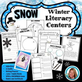First Day Back From Break | Winter Writing Activities and Crafts