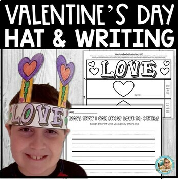 Valentine’s Day Hat Craft and Writing Activities