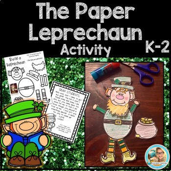 Build a Leprechaun – Paper Craft, Poem and Writing