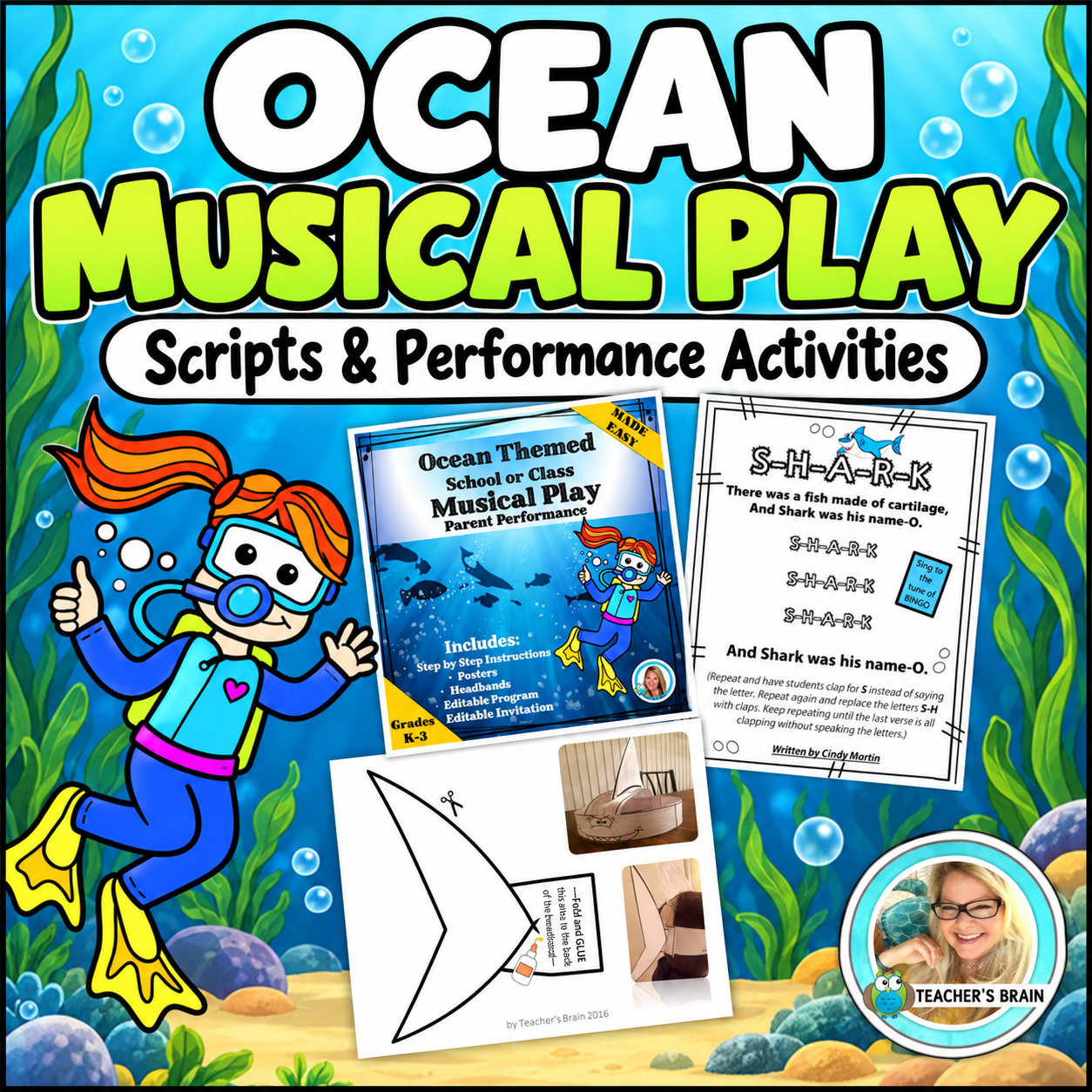 Ocean Class Play & Scripts | Songs, Headbands & Show Planning