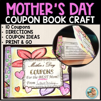 Mother’s Day Coupon Book Craft | Printable Student Gift