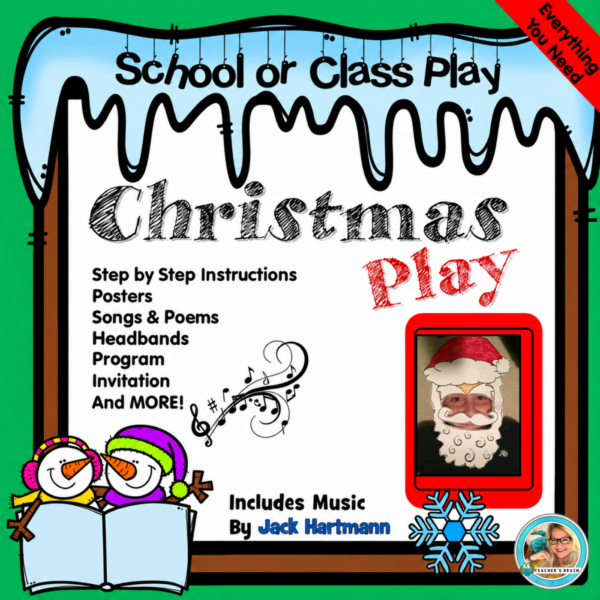 Christmas Play for Kids | School Performance and Printable Props