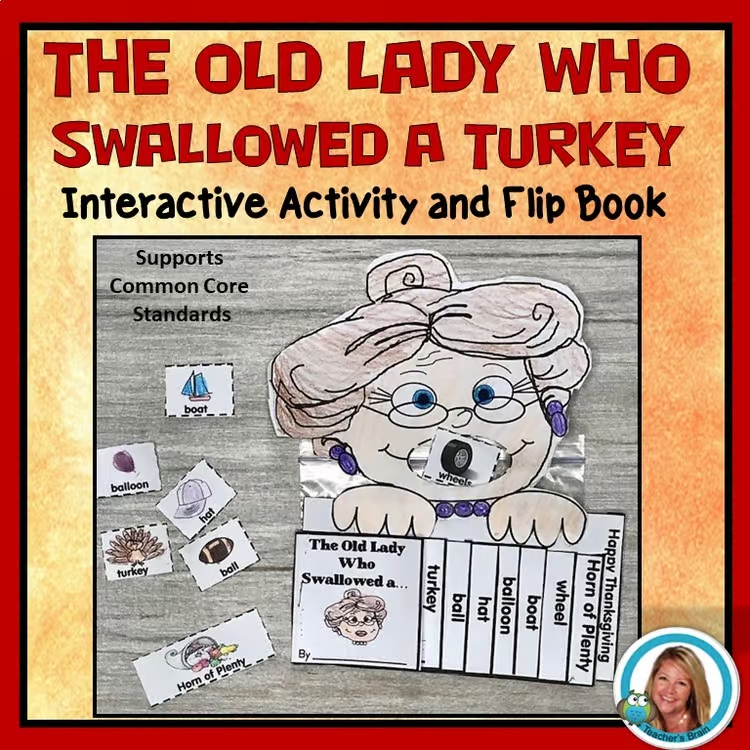 Thanksgiving activities for elementary students flip book